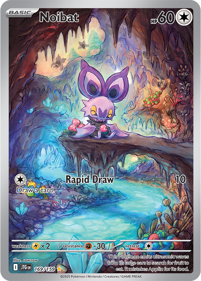Noibat 169/159 - Illustration Rare - Español