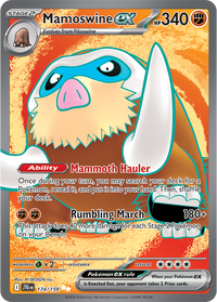 Mamoswine ex 174/159 - Ultra Rare-Kantocards