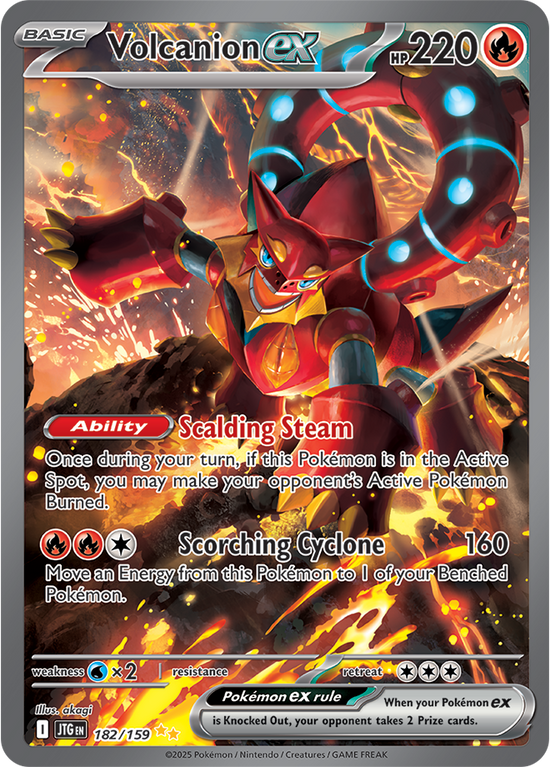 Volcanion ex 182/159 - Special Illustration Rare