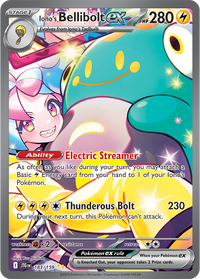 Iono's Bellibolt ex 183/159 - Special Illustration Rare-Kantocards