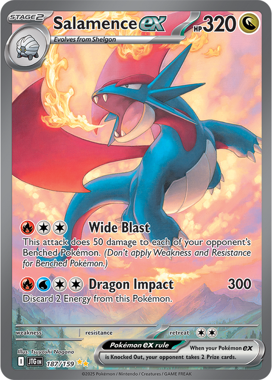 Salamence ex 187/159 - Special Illustration Rare