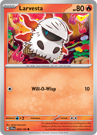 Larvesta 028/159 - Common-Kantocards