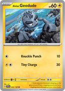 Alolan Geodude 044/159 - Common - Reverse Holo-Kantocards
