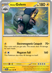 Alolan Golem 046/159 - Uncommon-Kantocards