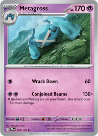 Metagross 063/159 - Rare - Holo-Kantocards