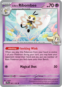 Lillie's Ribombee 067/159 - Rare - Holo-Kantocards