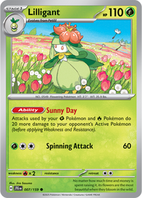 Lilligant 007/159 - Common-Kantocards
