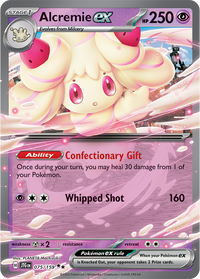 Alcremie ex 075/159 - Double Rare-Kantocards
