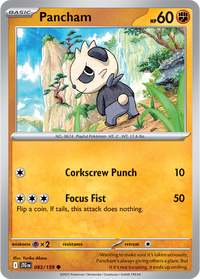 Pancham 083/159 - Common - Reverse Holo-Kantocards