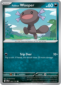 Paldean Wooper 093/159 - Common-Kantocards