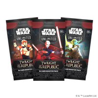 Star Wars: U – Twilight of the Republic - Booster Pack-Kantocards