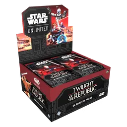 Star Wars: U. – Twilight of the Republic - Booster Display