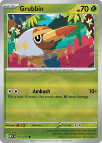 Grubbin 017/217 - Common - Reverse Holo