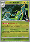 Team Rocket's Spidops 019/217 - Rare - Reverse Holo