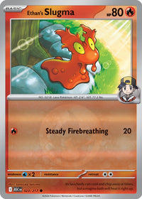 Ethan's Slugma 023/217 - Common - Reverse Holo