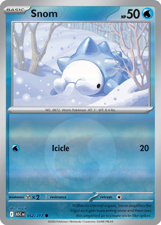 Snom 052/217 - Common - Reverse Holo