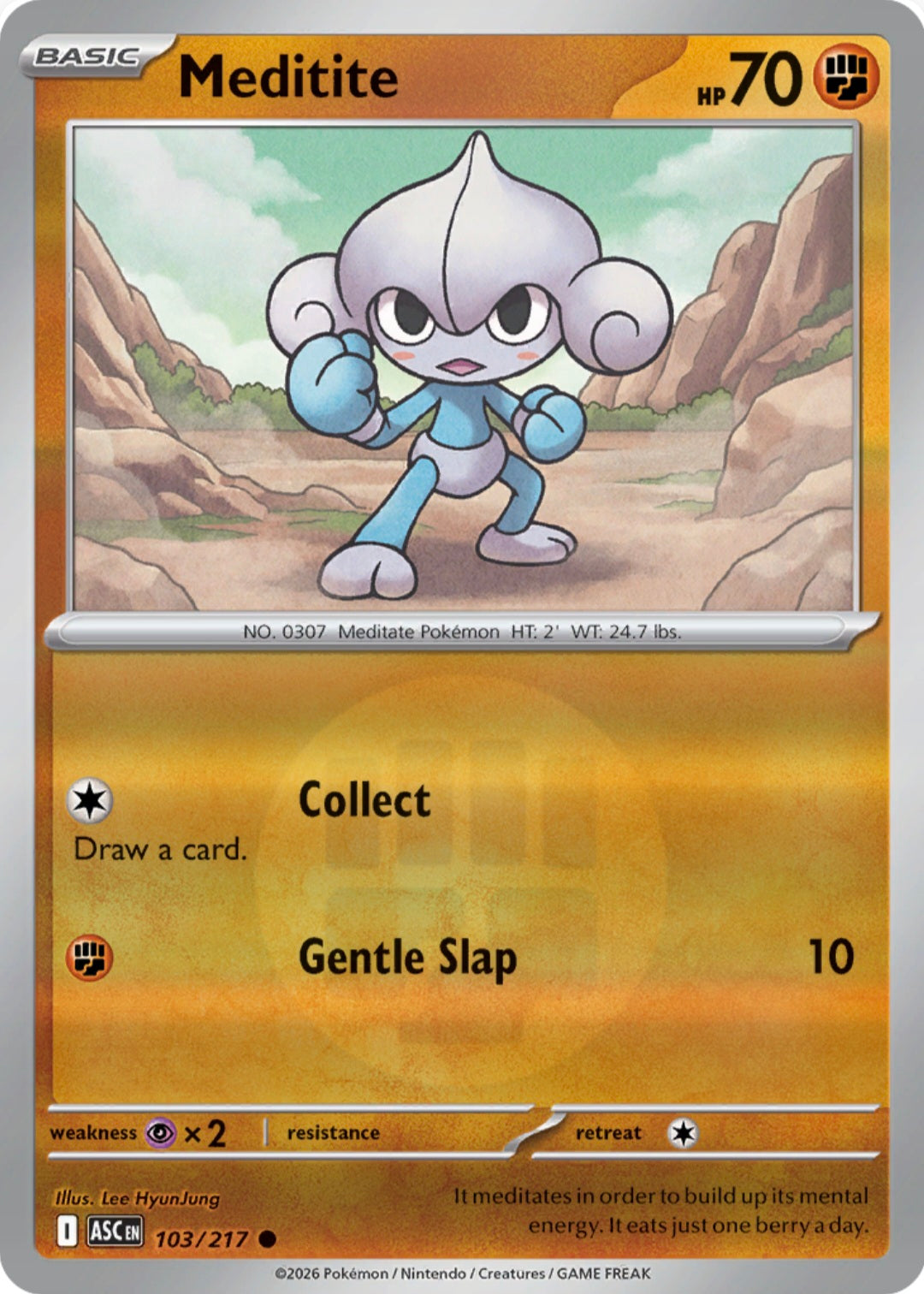 Meditite 103/217 - Common - Reverse Holo