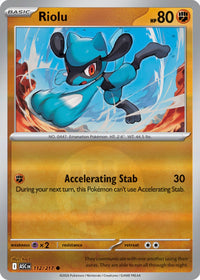Riolu 112/217 - Common - Reverse Holo