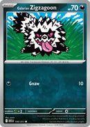 Galarian Zigzagoon 130/217 - Common - Reverse Holo