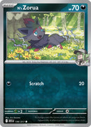 N's Zorua 136/217 - Common - Reverse Holo