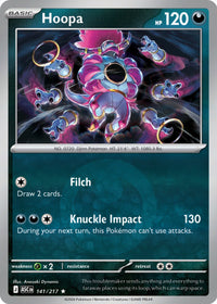 Hoopa 141/217 - Rare - Reverse Holo