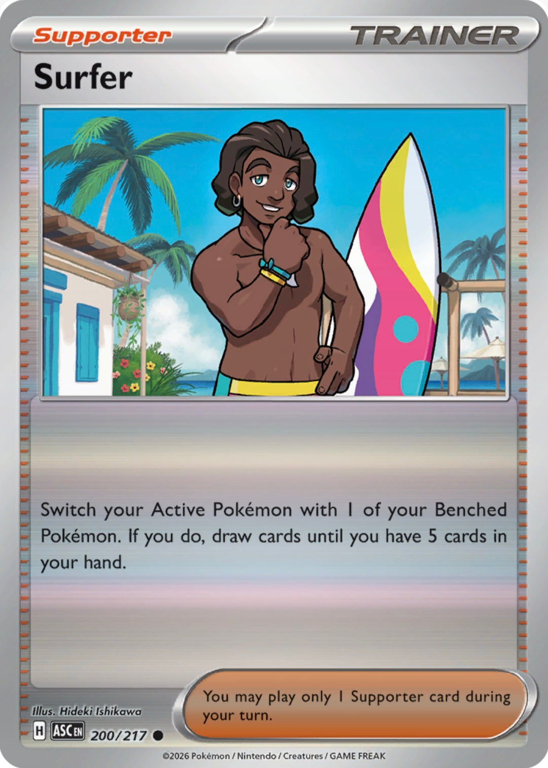 Surfer 200/217 - Common - Reverse Holo