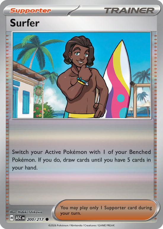 Surfer 200/217 - Common - Reverse Holo
