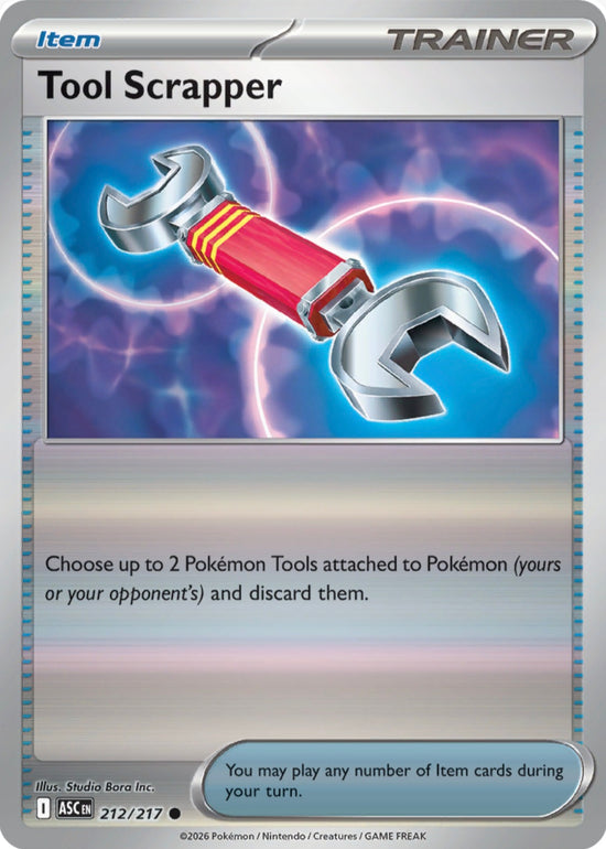 Tool Scrapper 212/217 - Common - Reverse Holo
