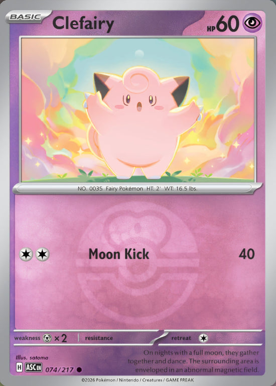 Clefairy 074/217 - Common - Love Ball
