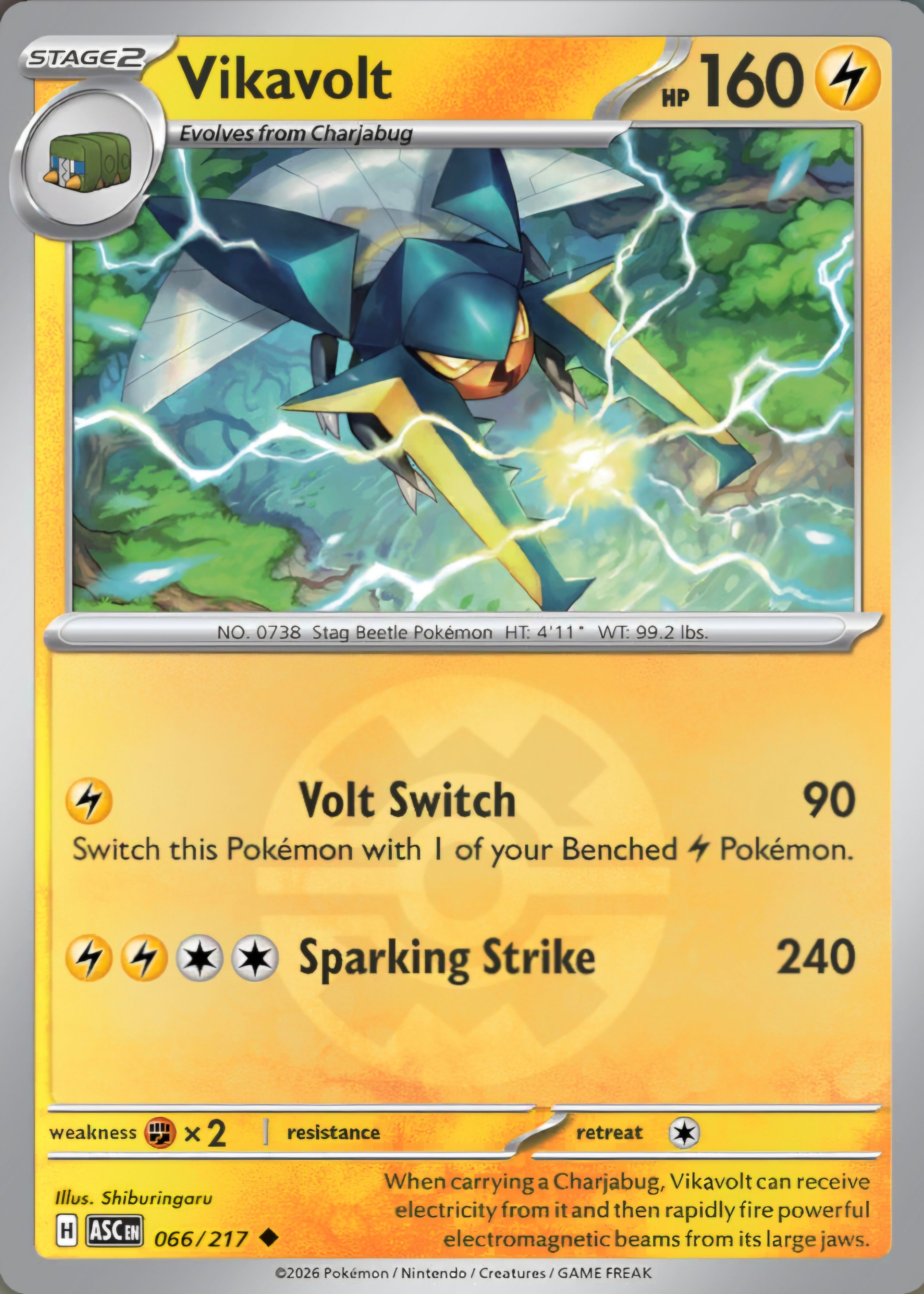 Vikavolt 066/217 - Uncommon - Quick Ball