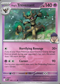 Hop's Trevenant 096/217 - Rare - Poke Ball