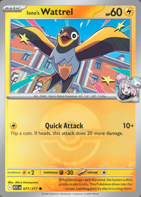 Iono's Wattrel 071/217 - Common - Poke Ball