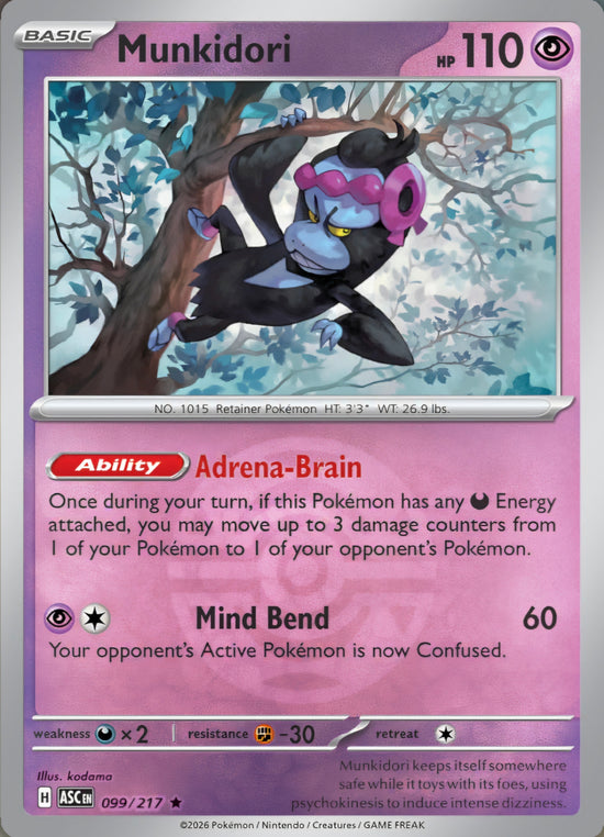 Munkidori 099/217 - Rare - Dusk Ball