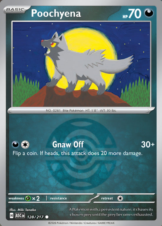 Poochyena 128/217 - Common - Dusk Ball