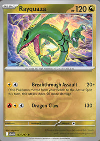 Rayquaza 153/217 - Rare - Friend Ball