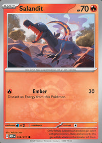 Salandit 034/217 - Common - Quick Ball