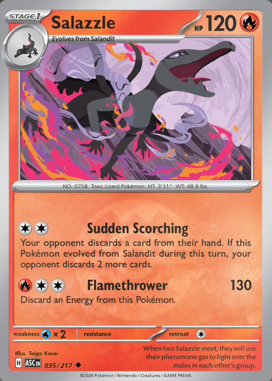 Salazzle 035/217 - Uncommon - Quick Ball
