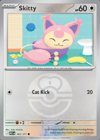 Skitty 165/217 - Common - Love Ball