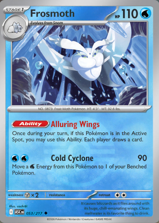 Frosmoth 053/217 - Uncommon - Friend Ball