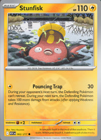 Stunfisk 062/217 - Common - Quick Ball