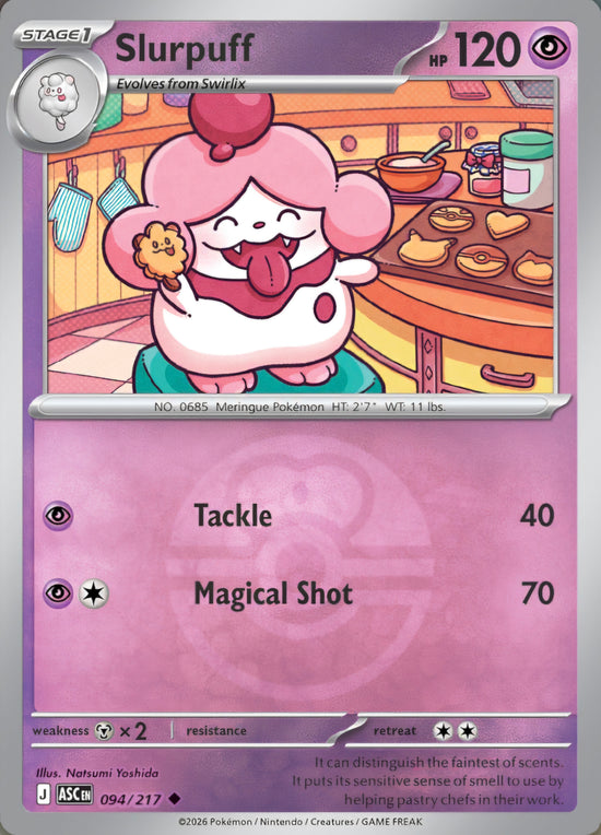 Slurpuff 094/217 - Uncommon - Love Ball