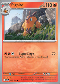Pignite 030/217 - Uncommon - Friend Ball