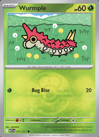 Wurmple 011/217 - Common - Love Ball