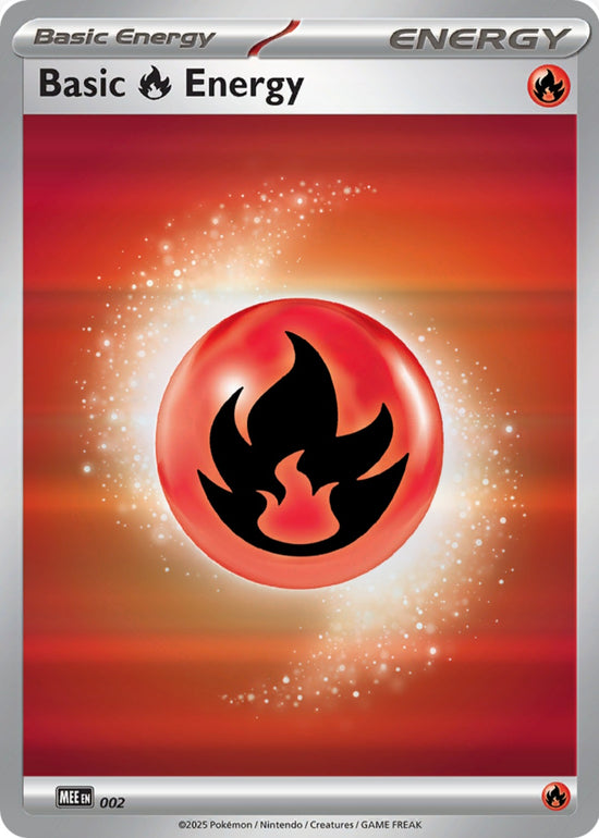 Basic Fire Energy - Reverse Holo