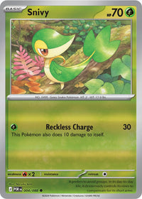Snivy  004/088 - Common - Reverse Holo