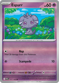 Espurr 033/088 - Common - Reverse Holo
