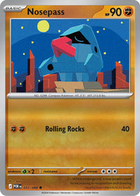 Nosepass  037/088 - Common - Reverse Holo