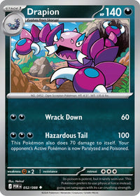 Drapion 052/088 - Uncommon - Reverse Holo