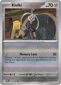 Klefki  059/088 - Common - Reverse Holo