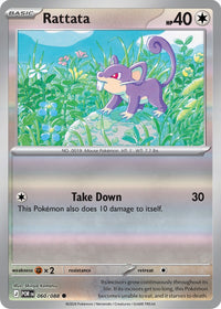 Rattata  060/088 - Common - Reverse Holo